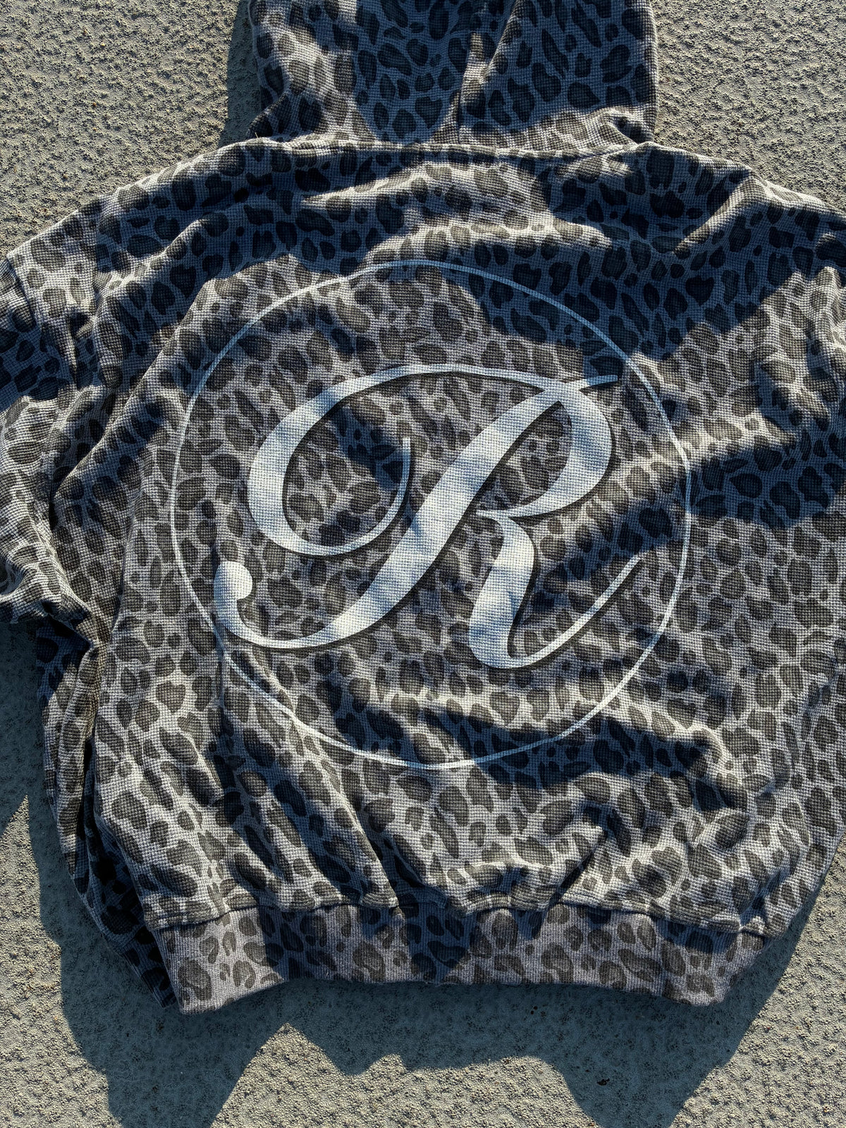 Tai Lung Waffle Zip Hoodie