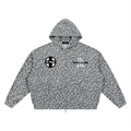 Tai Lung Waffle Zip Hoodie