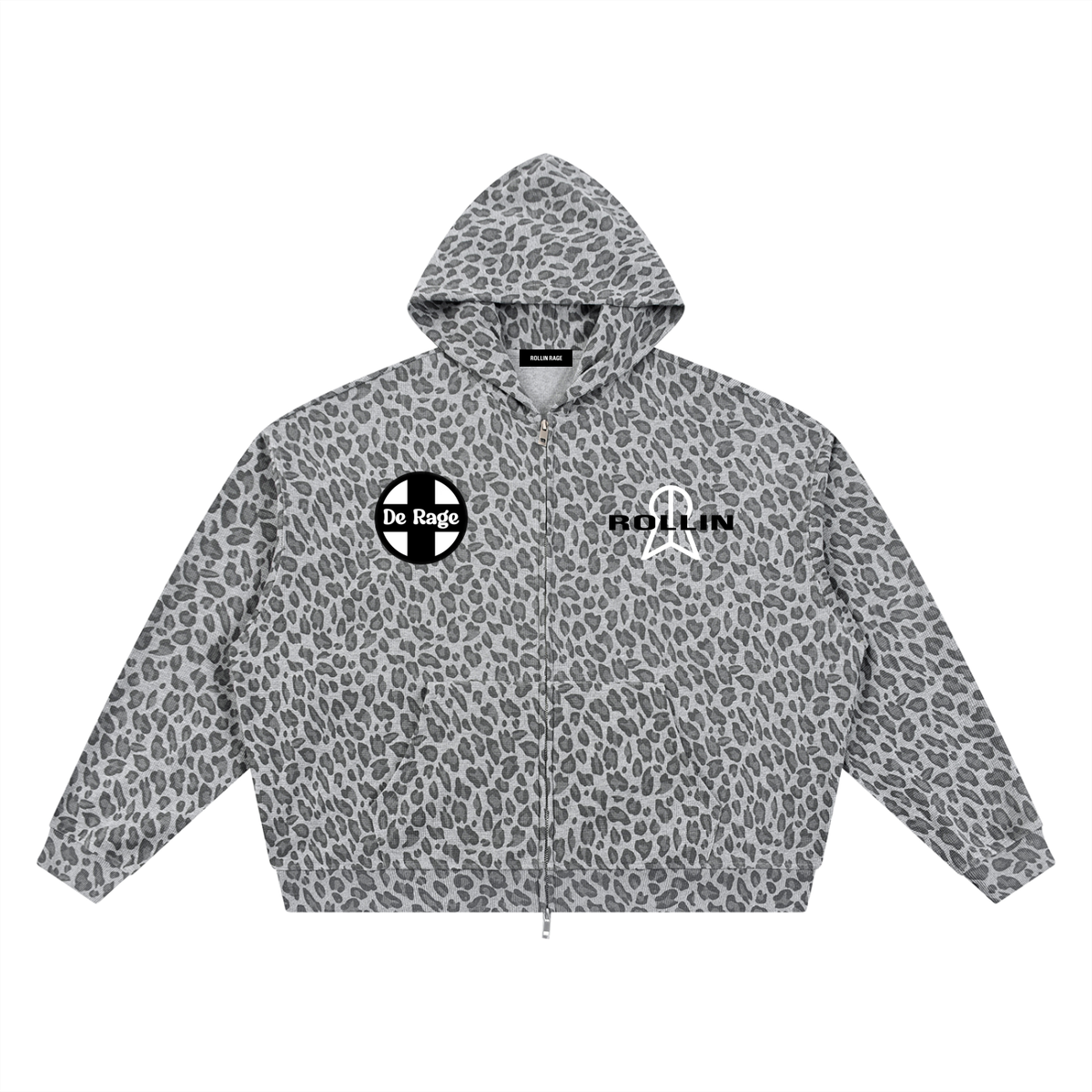Tai Lung Waffle Zip Hoodie