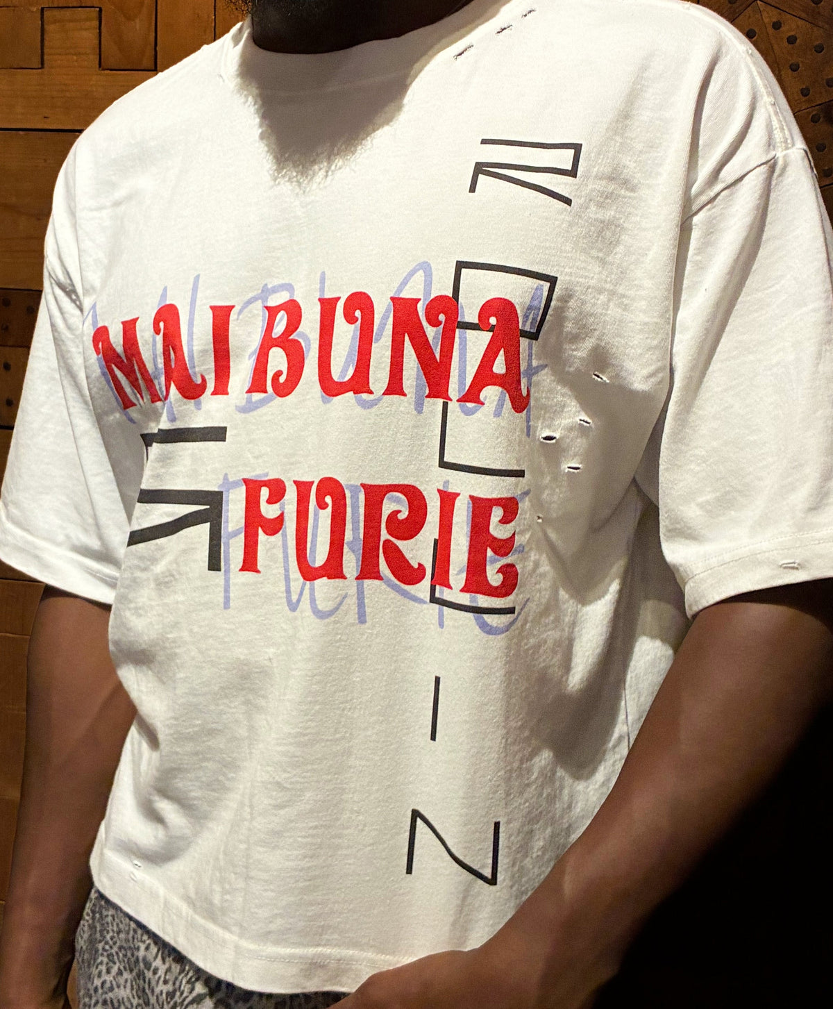 Boxy Distressed Better Rage Tee