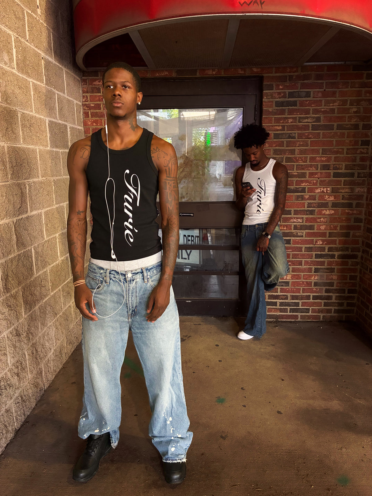 Unisex Furie Tank (Noir)